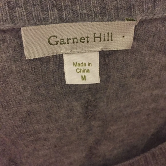 NWOT 100% Cashmere Garnett Hill Sweater - Picture 3 of 4